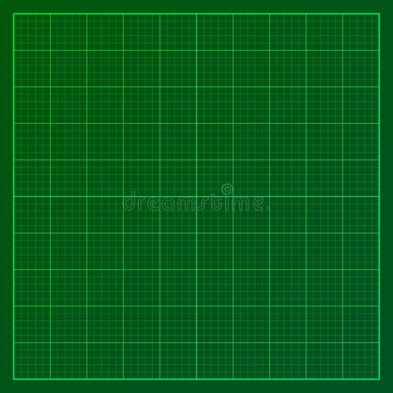 Groen ruitjespapier royalty-vrije illustratie