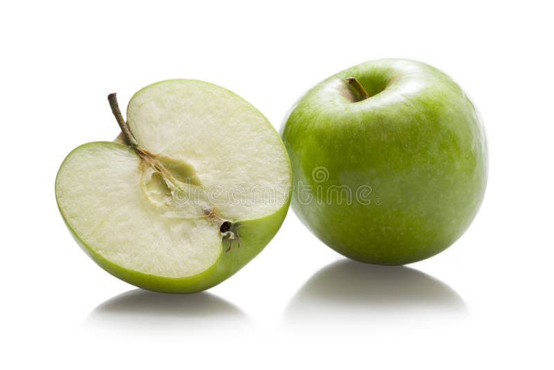 Groene appels stock fotografie