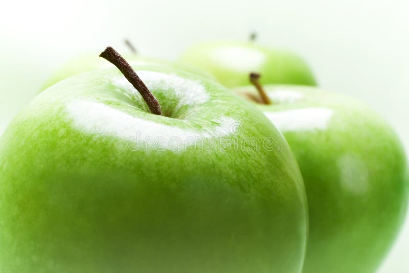 Groene Appels stock foto's