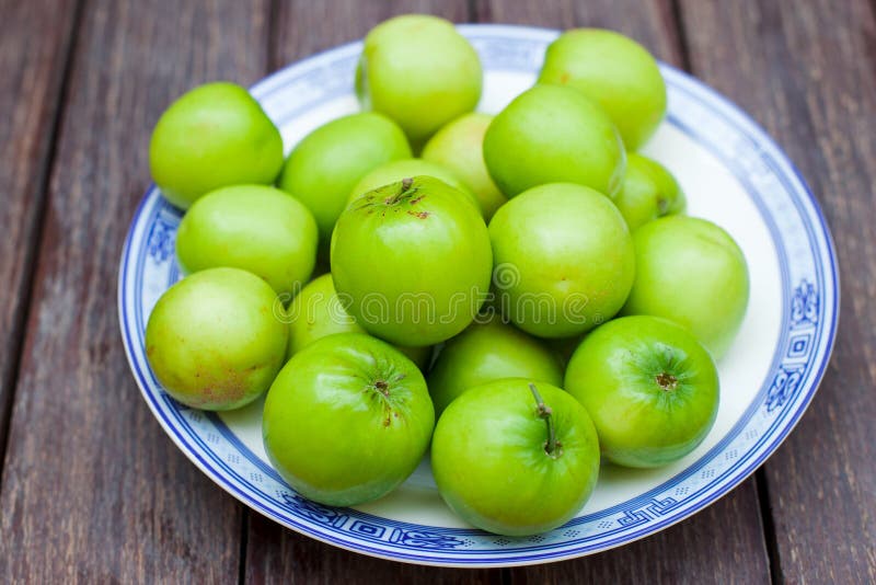 Groene appelen Het zoete Aziatische fruit van de aapappel stock foto's Groene appelen Het zoete Aziatische fruit van de aapappel stock foto's