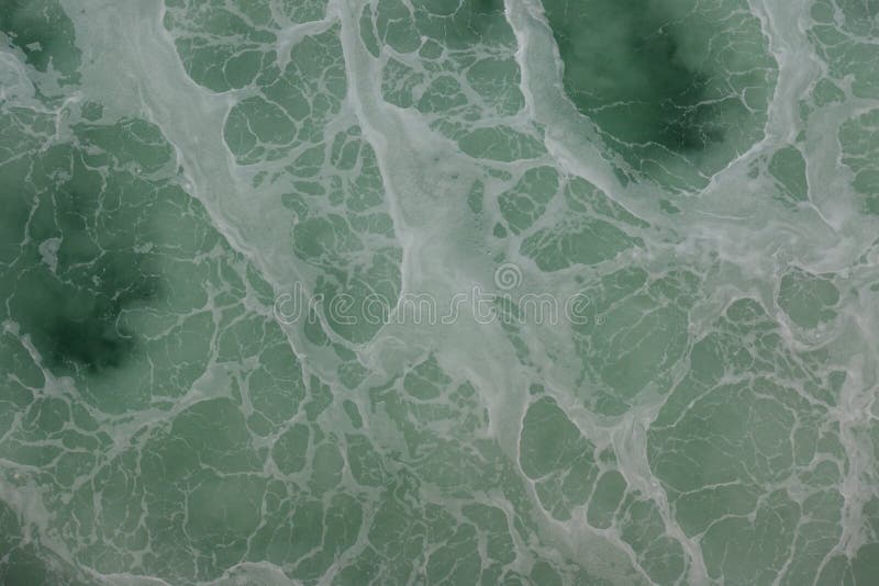 Groene en Blauwe Oppervlakte van Oceaan stock fotografie Groene en Blauwe Oppervlakte van Oceaan stock fotografie
