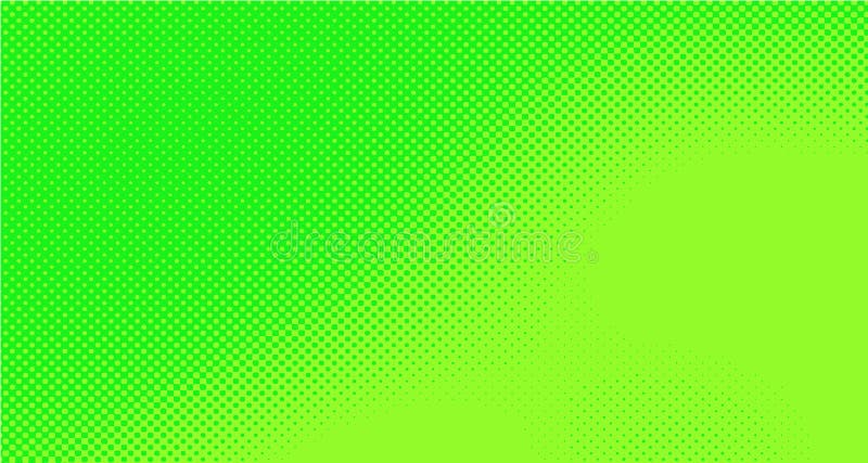 Groene en gele retro komische popart achtergrond met halftone punts ontwerp, vectorillustratiemalplaatje Eps 10 vector illustratie Groene en gele retro komische popart achtergrond met halftone punts ontwerp, vectorillustratiemalplaatje Eps 10 vector illustratie