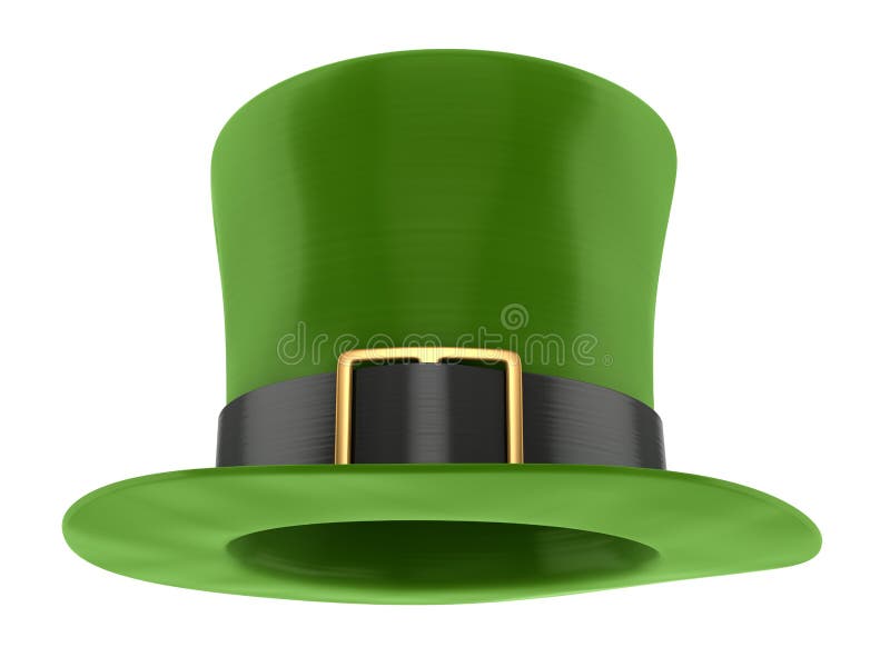 Download Groene Kabouterhoed stock illustratie. Illustratie bestaande uit seizoen - 107704611