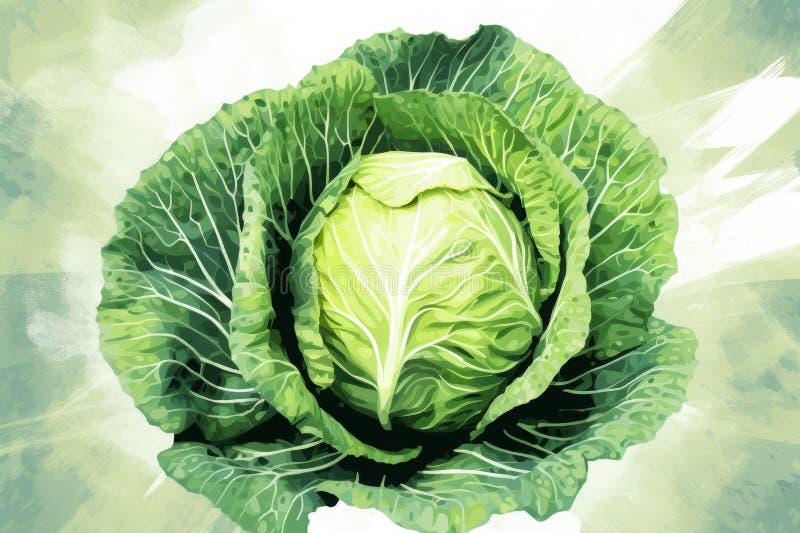 Groene kool. stock foto's