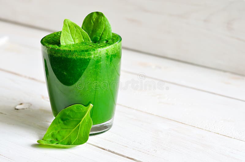 Groene Smoothie royalty-vrije stock fotografie Groene Smoothie royalty-vrije stock fotografie