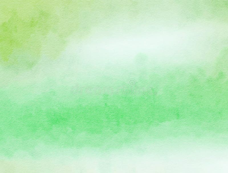 Groene Watercolour-Document Was stock foto Groene Watercolour-Document Was stock foto