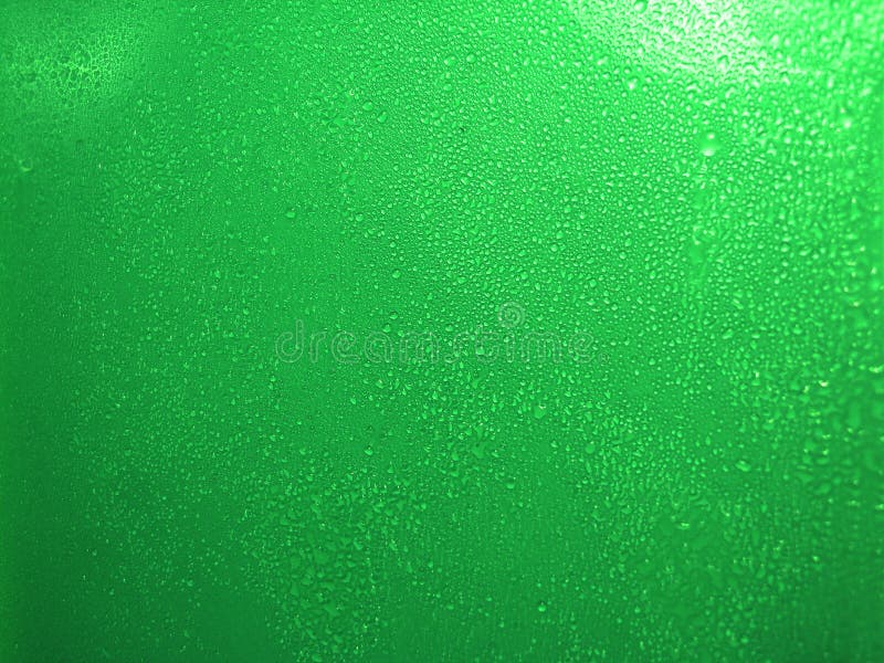 Green water drop for background. Green water drop for background