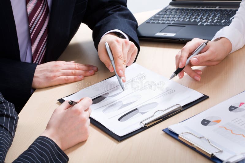 Image of business peopleï¿½s hands during teamwork. Image of business peopleï¿½s hands during teamwork