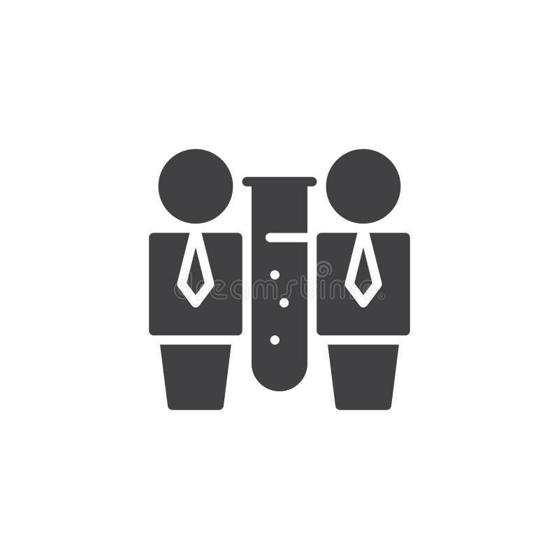 Groepswerk vectorpictogram stock illustratie Groepswerk vectorpictogram stock illustratie