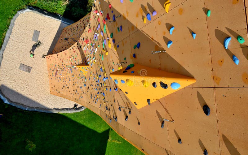 Excalibur Climbing Wall. Tower Named after the Mythical Sword of King ...