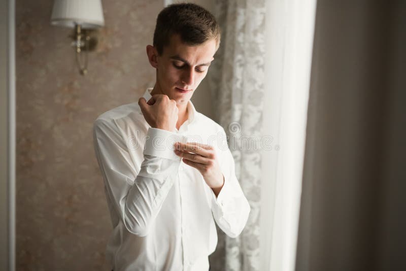 604 Man Getting Dressed Tuxedo Stock Photos Free & RoyaltyFree Stock