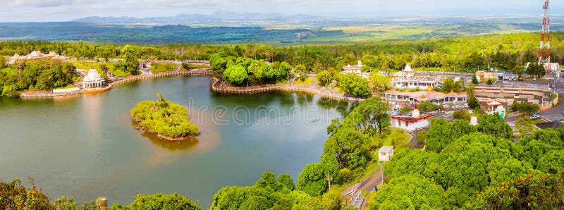 Ganga Talao also known as Grand Bassin crater lake on Mauritius. It is considered the most sacred Hindu place. There is a temple dedicated to Lord Shiva, Lord Hanuman, Goddess Lakshmi and others Gods. Ganga Talao also known as Grand Bassin crater lake on Mauritius. It is considered the most sacred Hindu place. There is a temple dedicated to Lord Shiva, Lord Hanuman, Goddess Lakshmi and others Gods.