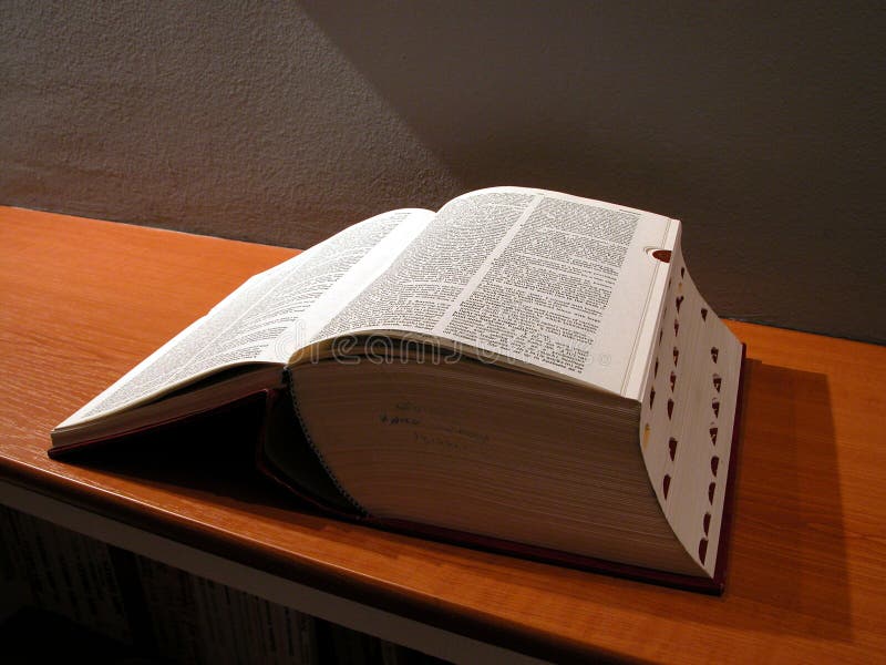 Groot boek royalty-vrije stock afbeelding Groot boek royalty-vrije stock afbeelding