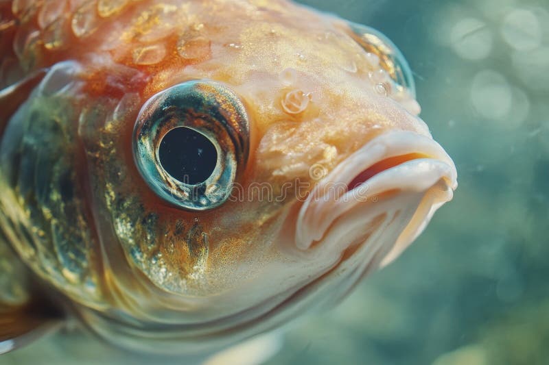 Gros plan d'un poisson betta avec des couleurs vives et des détails de nageoires complexes images stock