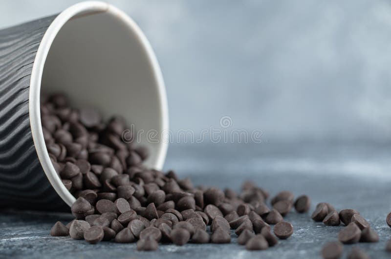 Gros plan photo pile de petit chocolat image libre de droits