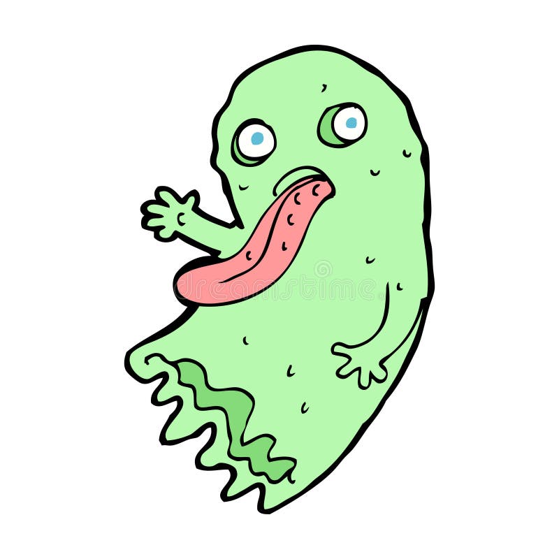 gross cartoon ghost