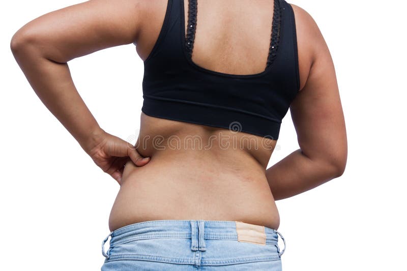 Grosses femmes d'arrière photo stock Grosses femmes d'arrière photo stock