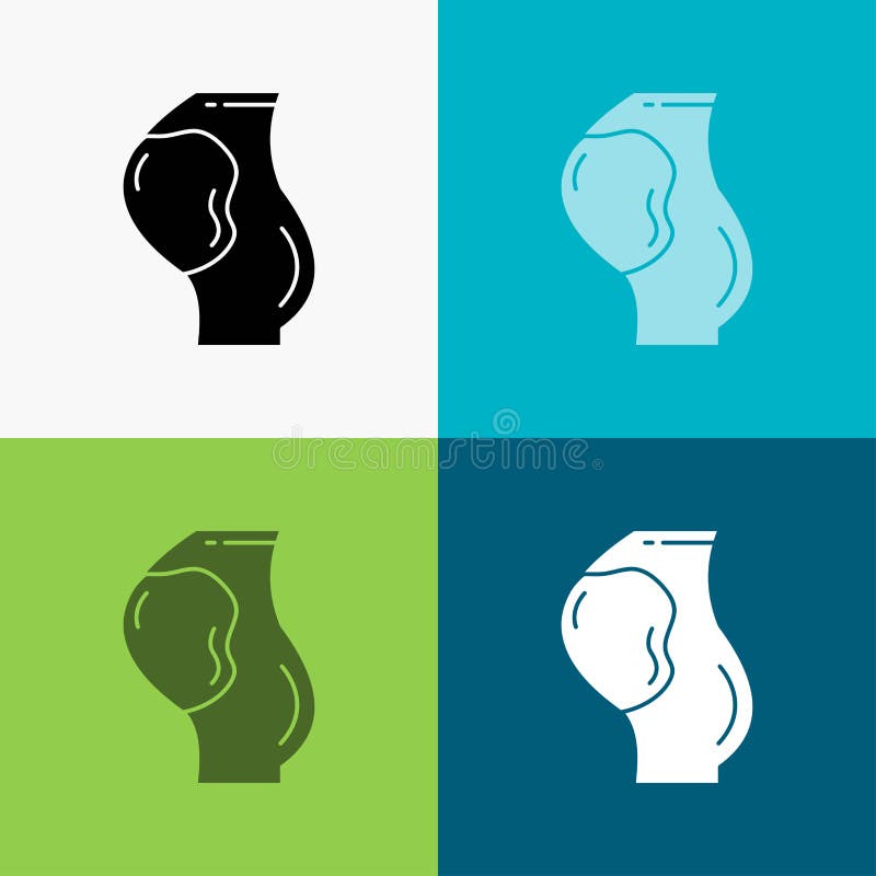 grossesse, enceinte, bébé, obstétrique, icône de foetus au-dessus de divers fond conception de style de glyph, con?ue pour le Web illustration de vecteur grossesse, enceinte, bébé, obstétrique, icône de foetus au-dessus de divers fond conception de style de glyph, con?ue pour le Web illustration de vecteur