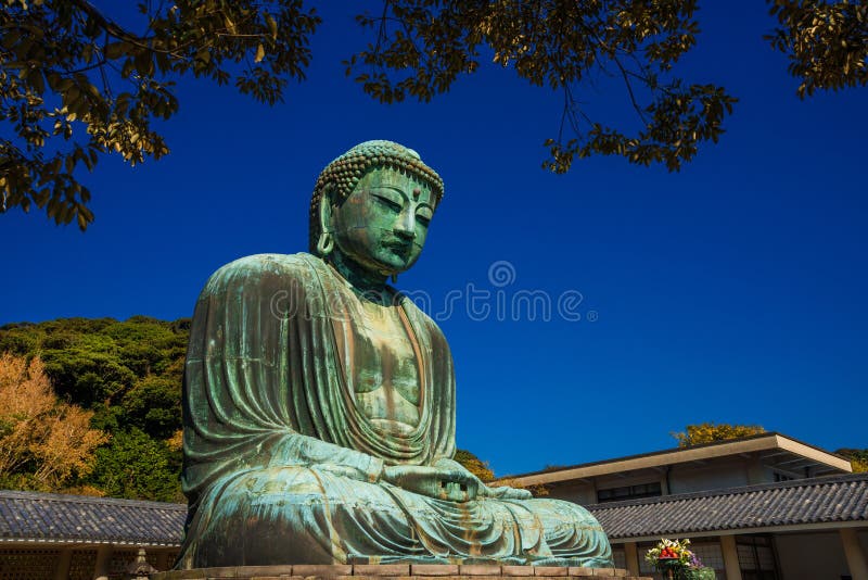 Grote Boedha in Kamakura, Japan stock fotografie Grote Boedha in Kamakura, Japan stock fotografie
