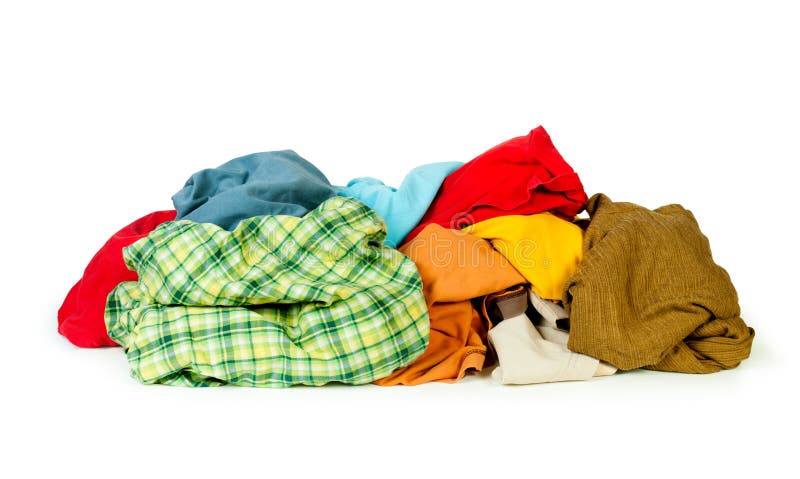 Grote hoop kleurrijke kleding royalty-vrije stock afbeeldingen