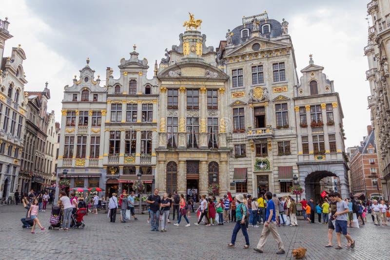 Grote Markt Bruxelles immagine stock libera da diritti Grote Markt Bruxelles immagine stock libera da diritti
