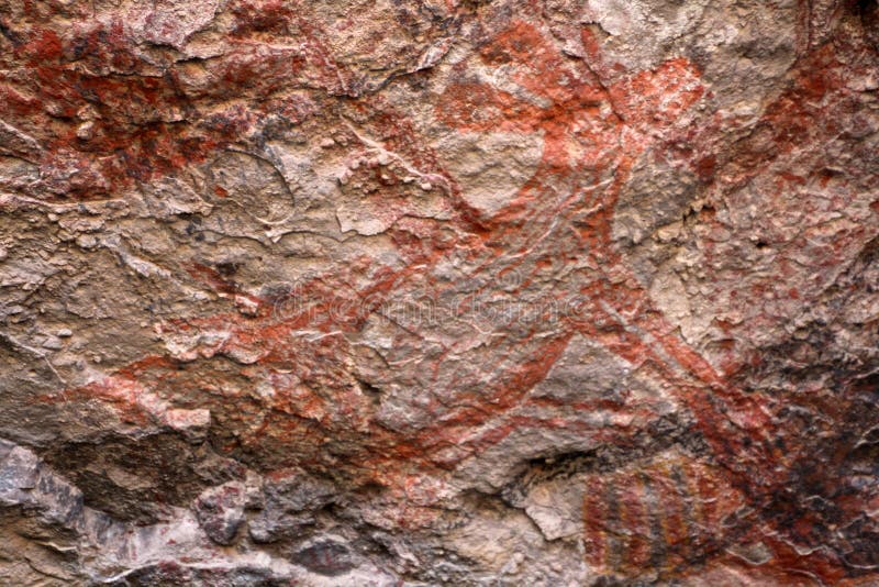 Grotschilderingen in loreto cueva del raton baja california sur mexico