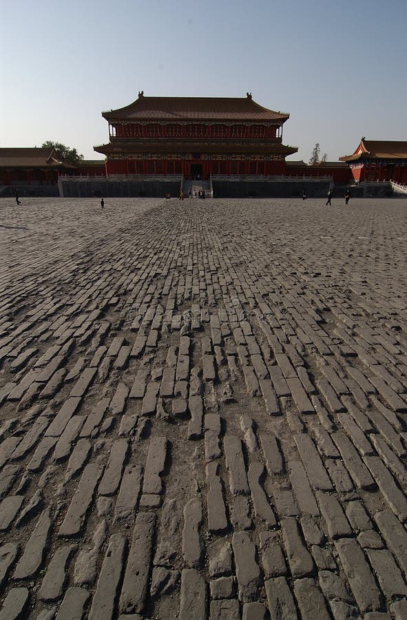 Ground in Forbidden City