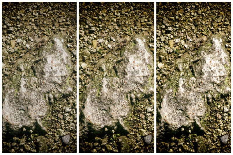 Ground like on Mars, land texture, sand surface, stone background royalty free stock image