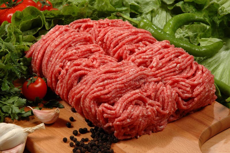 Ground meat