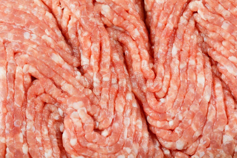 Ground Pork Meat stock image. Image of isolated, lean 136725061