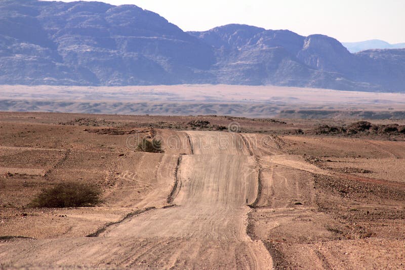 Ground Road through the Desert Stock Photo Image of dirt, natural