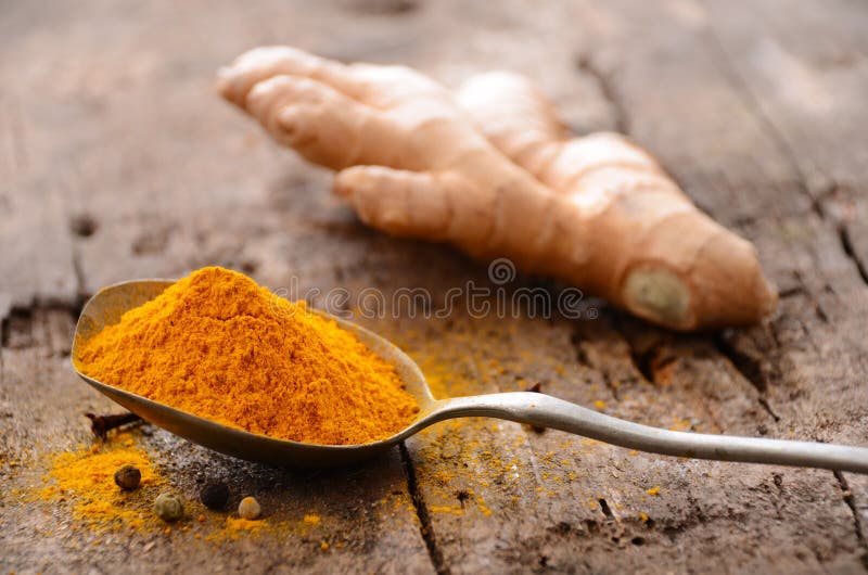 Ground turmeric stock image. Image of spice, vertical 55883961