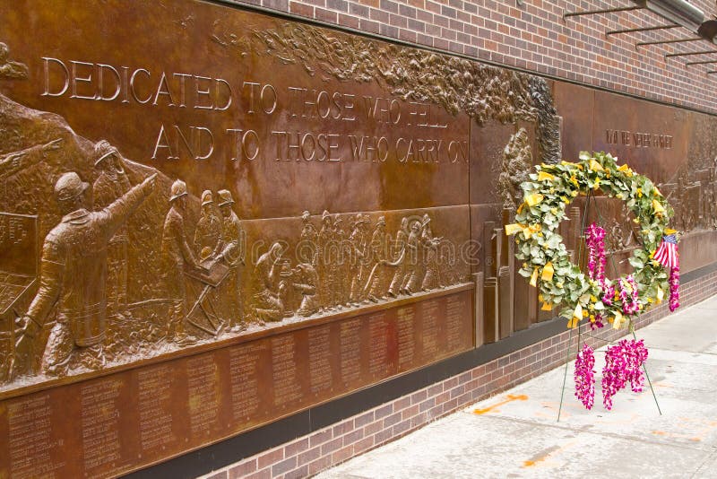 Ground Zero fireman tribute