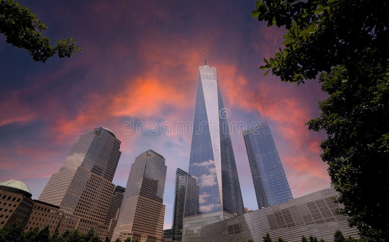 Ground Zero, Manhattan New York City Stock Image - Image of building ...