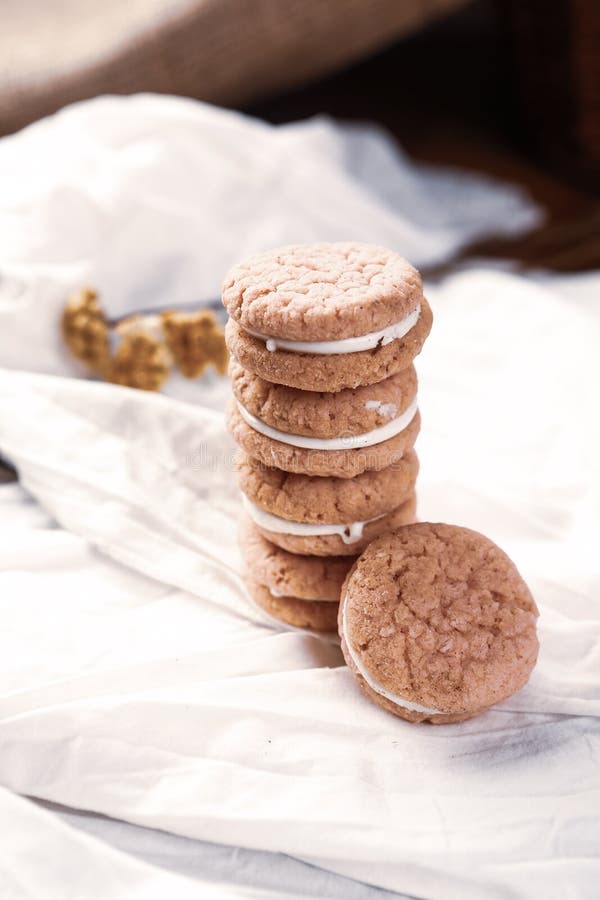 Group of Assorted Cookies. Chocolate Chip, Oatmeal Raisin, White