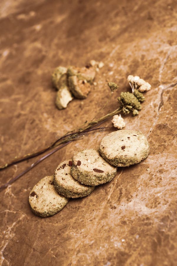 Group of Assorted Cookies. Chocolate Chip, Oatmeal Raisin, White