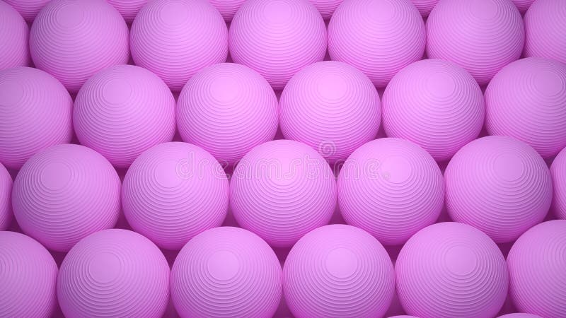 3D Render : Group of balls composed as a 3d wallpaper or 3d background. An array of colorful balls placed together vector illustration
