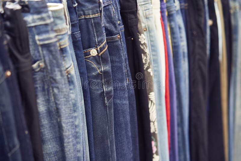 Group of jeans stock photo. Image of look, front, lady - 27851764