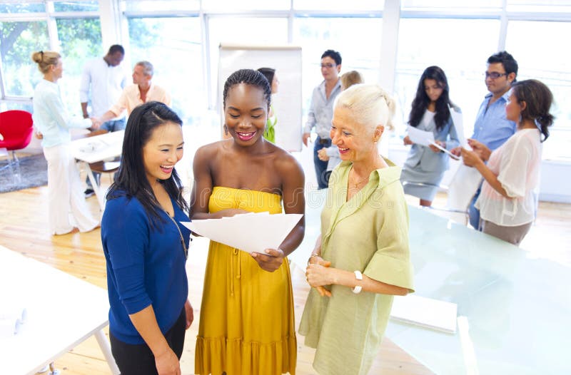 Group of business people meeting royalty free stock photography Group of business people meeting royalty free stock photography