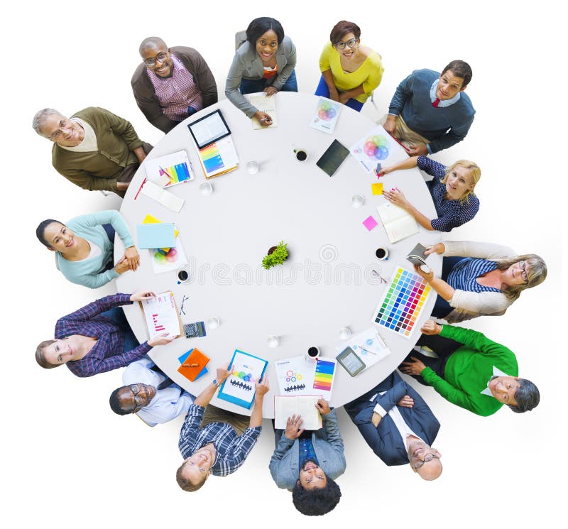 Group of Business People Working Together stock photos Group of Business People Working Together stock photos
