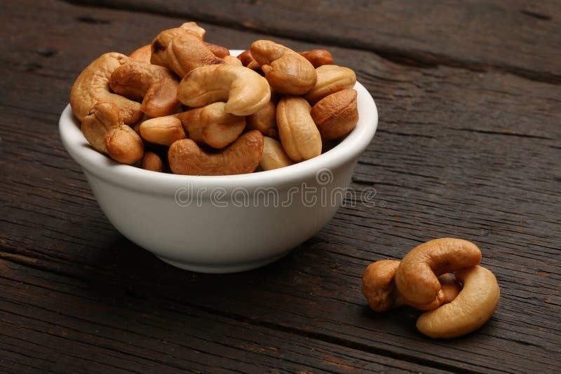 Group Of Cashew Nuts In A Bowl Stock Photo Image of organic, bowl