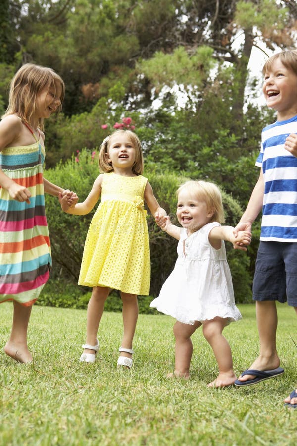 Children Playing Ring Around Rosy Stock Photos Free And Royalty Free