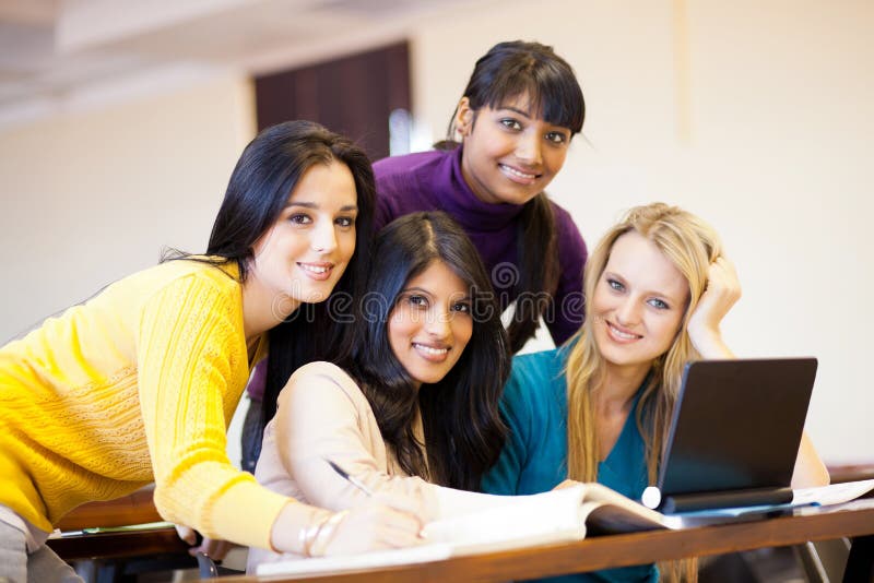 Group of college students royalty free stock images Group of college students royalty free stock images