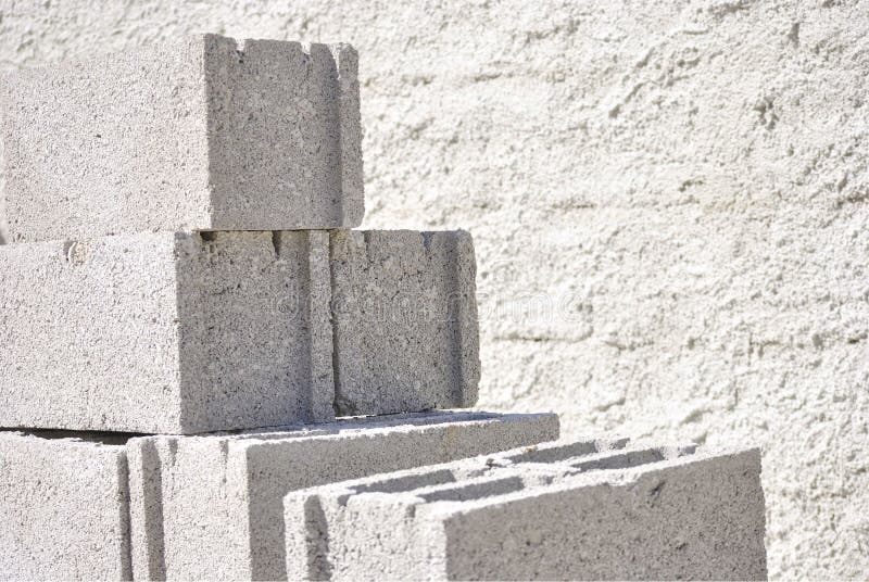 Group of concrete blocks stock image. Image of gray - 149462025