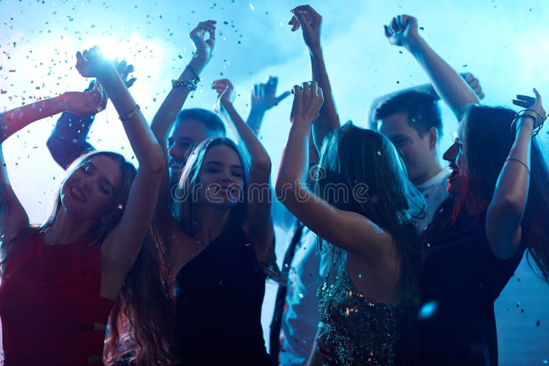 Glamorous dancers stock image. Image of dancefloor, cool - 6911705