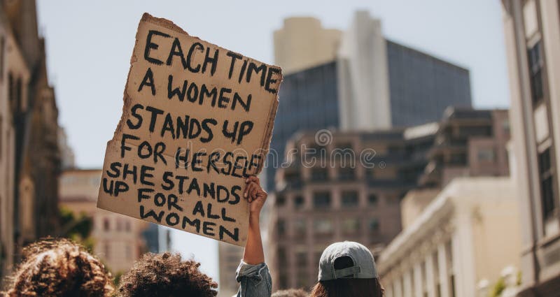 Demonstration for women power
