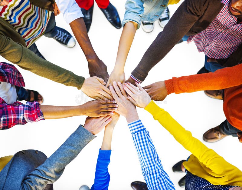 Group of Diverse Multiethnic People Teamwork royalty free stock images