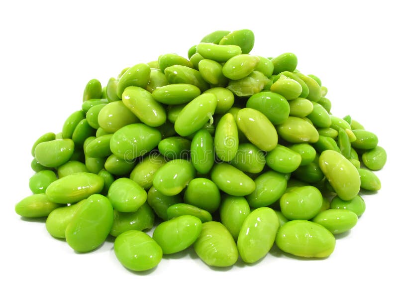 Group of Edamame Soy Beans Shelled Stock Image Image of japanese