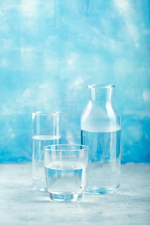 Group of empty glass jars royalty free stock photography