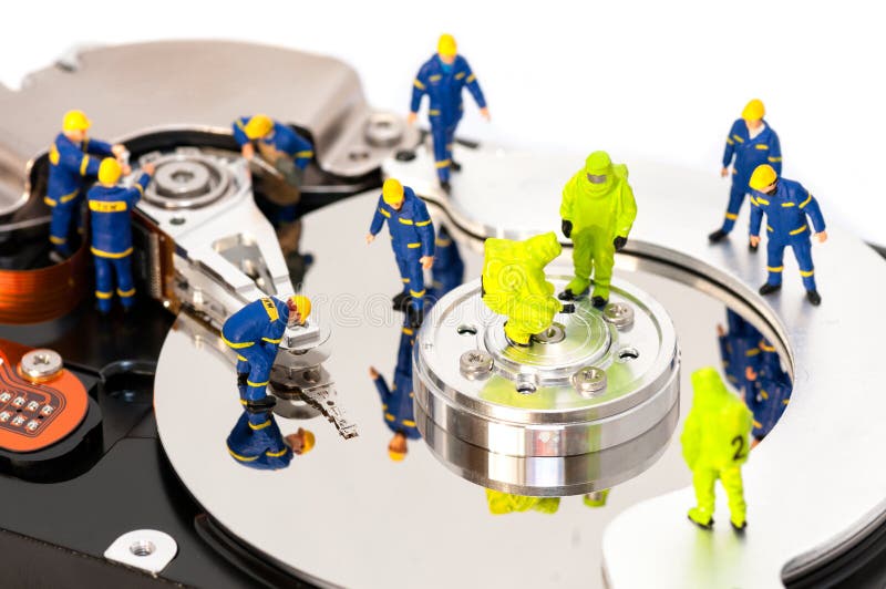 Hard disk repair concept stock image. Image of disc, protection 24503675